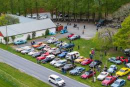 Veteranbilvårslipp på Hagebruksmuseet