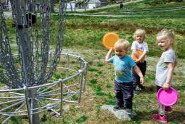 Frisbee golf in Åseral