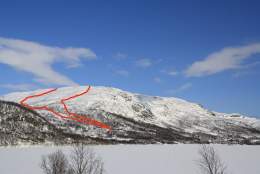 Topptur på ski til Holfjell