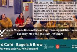 Career Connections with Kristiansand Chamber of Commerce