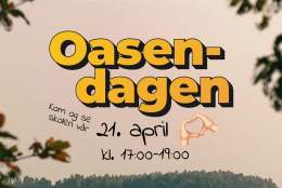 Oasendagen - åpent for alle