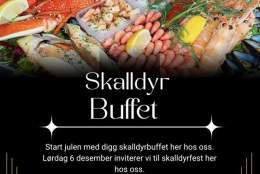 Skalldyrbuffet på bryggekanten @ Fiskebrygga Pub
