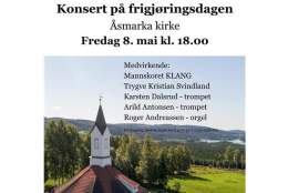 Konsert på frigjøringsdagen i Åsmarka kirke