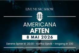 AMERICANA AFTEN - Fredagskveld på Kaffka 08.05. kl. 20