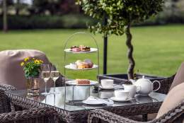 Afternoon tea at the Woodlands Park Hotel