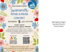 NES Summer Picnic & Prom Choir Concert