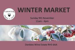 Winter Market at Denbies Wine Estate | Curated by Dapper and Suave