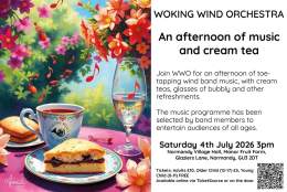 Woking Wind Orchestra's Summer Concert: Music and Cream Tea