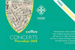 Free Coffee Concert at Guildford Cathedral
