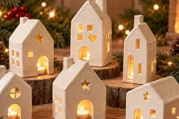 Christmas Tea Light House Workshop | Cranleigh Arts