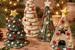 Christmas Trees Pottery Workshop | Cranleigh Arts