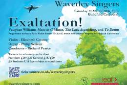 Waverley Singers - Exaltation! | Guildford Cathedral
