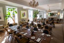 Garden Restaurant and Oak Lounge at the Farnham Bush Hotel