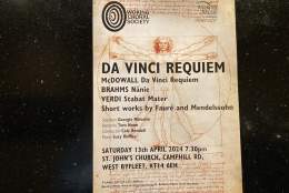 Woking Choral Society - Da Vinci Requiem