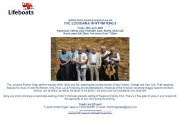 Summer Jazz Evening in aid of the RNLI | Papercourt Sailing Club