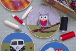 Hand-Stitched Fabric Appliqué