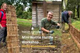 Mini-Wattle Hurdle Workshop | Hedges and Hurdles