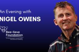 An Evening with Nigel Owens in support of Bee-lieve Foundation | Yvonne Arnaud Theatre