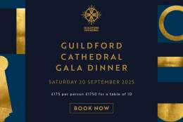 Guildford Cathedral Gala Dinner