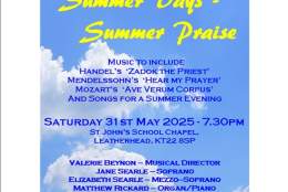 Horsley Choral Society Summer Concert - 'Summer Days - Summer Praise'