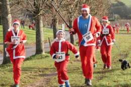 Santa Fun Run | Denbies Wine Estate