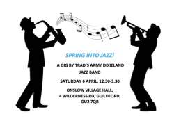 Trad's Army Dixieland Jazz Band comes to Onslow Village