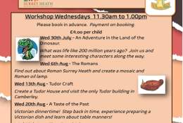 Workshop Wednesdays | Surrey Heath Museum