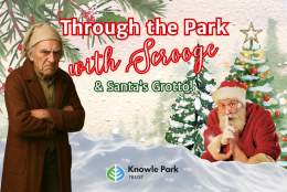 Through the Park with Scrooge (& Santa's Grotto!)