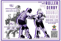 Live Roller Derby Double Header hosted by Surrey Roller Girls | Guildford Spectrum