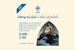 Art Exhibition: Fi Bunn: Lifting my eyes: a story of ascents | Guildford Cathedral