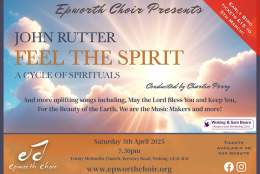 Epworth Choir Concert: John Rutter's 'Feel the Spirit'