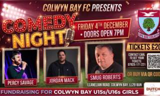 Colwyn Bay Fc Comedy Night