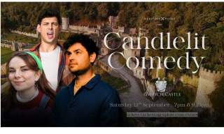 Candlelit Comedy at Gwrych Castle