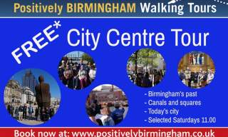 FREE* Birmingham City Centre Walking Tour