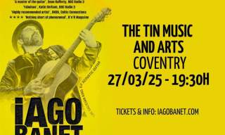 Iago Banet, 'The Galician King of Acoustic Guitar' at The Tin Music and Arts, Coventry