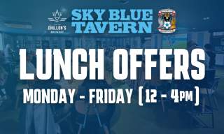 Sky Blue Tavern Lunch MEAL DEALS (12pm - 4pm)