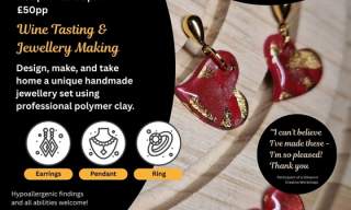 Jewellery Making & Vineyard Wine Tasting Workshop