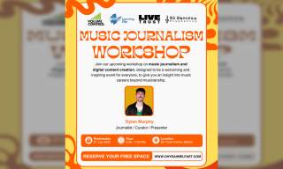 Volume Control Enhanced presents: Music Journalism Workshop