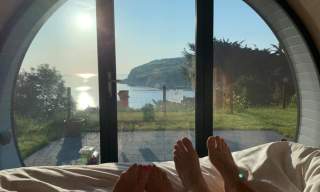 Ocean View Pods at Glenarm Castle
