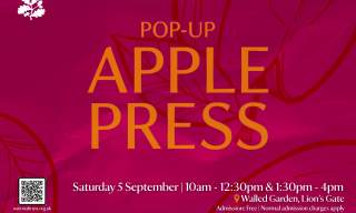 Community Pop-Up Apple Press at Downhill Demesne