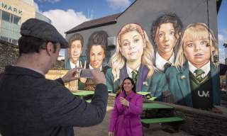Derry Girls Mural