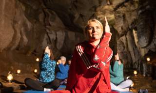 Earth Yoga - In The Heart Of The Marble Arch Cave