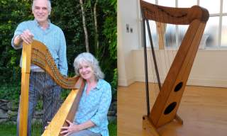 Harp Making Demonstration and Try Out with William and Anna Smyth