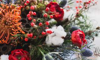 Winter Blues Floral Workshop