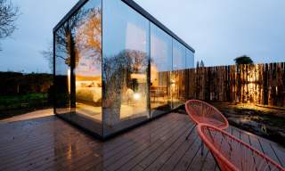 Lough Neagh Mirror Houses