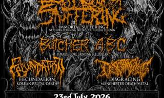 IMMORTAL SUFFERING at The Haworth Arms Thursday 23rd July 2026