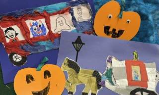 Spooky Transport and Prehistoric Beasts - Relaxed (SEND) Family Crafts