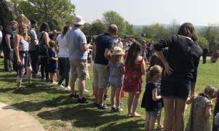 Easter Sunday and Monday at Layer Marney Tower