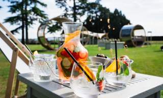 Alfresco dining at Ellenborough Park