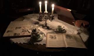 Theodor von Holst by Candlelight